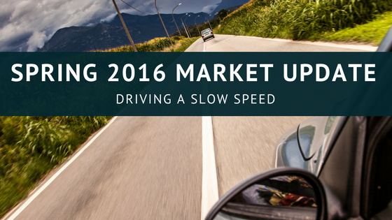 Spring Stock Market Update – Driving A Slow Speed