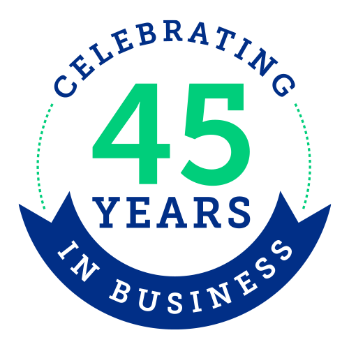 Celebrating 45 Years in Business